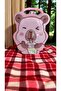 Cute Capybara Lockable Metal Piggy Bank Pink 20 cm with Transparent Box