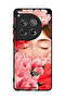 OnePlus 12 Protective Case Cover Girl Face Hide In Flowers Art