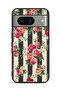 Google Pixel 8 Protective Case Cover Roses Pattern