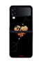 Samsung Galaxy Z Flip 4 Protective Case Cover Airplanes Touching Heart