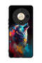 Honor X9b Protective Case Cover Wolf Colorful Art
