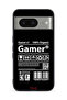 Google Pixel 8 Protective Case Cover Gamer Sticker