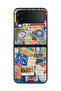 Samsung Galaxy Z Flip 4 Protective Case Cover Stickers Of Different Cities