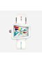 Adult Unisex Analog Watch, White 38-343-002, 42 mm