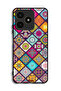 Realme C53 Protective Case Cover Mandala Squares Pattern