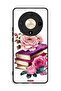 Honor X9b Protective Case Cover Roses And Books