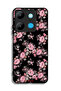 Infinix Smart 7 Protective Case Cover Portrait Flowers Pattern