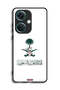 OnePlus Nord CE3 Protective Case Cover Kingdom Of Saudi Arabia Sign Of Flowers