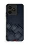 Realme C53 Protective Case Cover Squares Pattern On Cloth