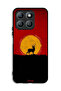 Honor X8b Protective Case Cover Deer And Moon Artwork