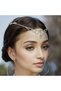 Indian Headdress/Frontlet/Hanfu Crown Hair Hijab Accessory Wedding/Engagement/Bride/Henna/Birthday/Party - 3