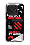 Tecno Spark 10 Pro Protective Case Cover Do Not Disturb Gamer At Work