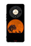 Honor X9b Protective Case Cover Evening Moon Art