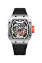 Xenith Men's Automatic Black Dial Watch - T24302-ssbb