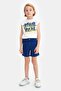 Boy Navy Blue Shorts