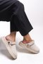 Everqinor Women's Slippers with Fur Inside 0012999 Beige - 4