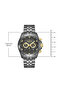 CELESTIA CHRONO Men's Chronograph Black Dial Watch - T3149B-XBXBG - 6