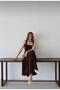 Women’s Square Neck Thick Strap Stylish Design Dress - 6