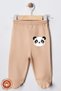 Unisex Baby Combed Organic Cotton Cute Animals 0-6 Months Baby Bottoms with Booties Set of 6 - 2