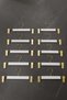 12 Pieces Wooden Look Plastic Skirt Trouser Hanger