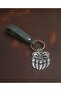 Bear Claw Keychain Design Real Leather Keychain