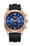 LUMINA CHRONOSPHERE Men's Chronograph Blue Dial Watch - T9102-KSBN