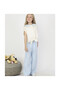 Girl's Collar Muslin Fabric Shirt and Pants Set - 3