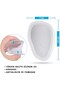 1Pair Anti-Slip Transparent Gel Silicone Sole Self-Adhesive Insoles for Women's Shoes with Heels - 6
