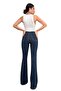 Blory Dark Blue Spanish Leg High Waist Lycra Women's Jeans - 3