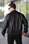 Large Pocket Cover Faux Leather Coat Bl 1758_50391-1 - 5