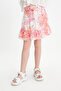 Girl Patterned Skirt - 2