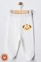 Unisex Baby Combed Organic Cotton Cute Animals 0-6 Months Baby Bottoms with Booties Set of 6 - 5