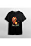 Cute Lion Unisex 100% Cotton Crew Neck T-Shirt - 2
