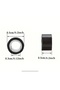 Silicone Micro Hair Beads Cold Grey Color Hair Beads - 3