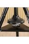 Clothes Steaming Stand with Incense Burner, Bakhoor Holder, Garment Hanger (BLACK) - 4
