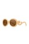 Girl's Sunglasses Frame Color Wheat Yellow Product Code: 4016
