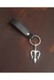 Trident 3-Piece Spear Premium Keychain Design Real Leather Keychain - 3