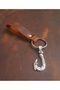 Seaman Fishing Hook Premium Keychain Design Real Leather Keychain