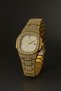 Popular Stone Model Calendar Metal Women's Wrist Watch - 2