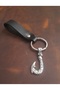 Seaman Fishing Hook Premium Keychain Design Real Leather Keychain
