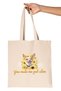 You Me and the Dogs Dog Lover Printed Gift Organic Raw Cloth Bag
