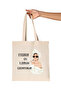 They Can'T Take My Eyeliner Printed Gift Organic Raw Cloth Bag