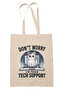 Cat Funny Themed Humorous Cat Lover Cat Owner Figure Printed Gift Organic Raw Cloth Bag