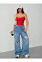 Women's Rope Strap Knitted Body Blouse - 5