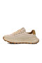 Beige-Brown Mesh Memory Foam Men's Sports Shoes Meks m - 2