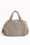 Unisex Sand Crinkle Fabric Shoe Compartment Cross Strap Sports and Travel Bag 3029 - 2