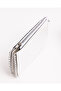Mini Beaded Zipper Closure Women's Shoulder and Portfolio Bag - 3
