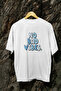 No Bad Vibes Printed Unisex Circle Neck Cotton Oversize Fit Short Sleeve T-Shirt