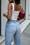 Ekru 4032 Front and Back Gathered Gatherer Flexible Crop Ekru - 4