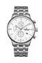 CELESTIA ELITE Men's Chronograph Silver Dial Watch - T6102-SBSS